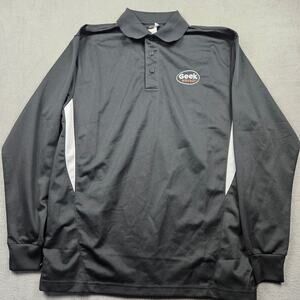 Geek Squad Uniform Polo Shirt Long Sleeve Mens L Work Cosplay